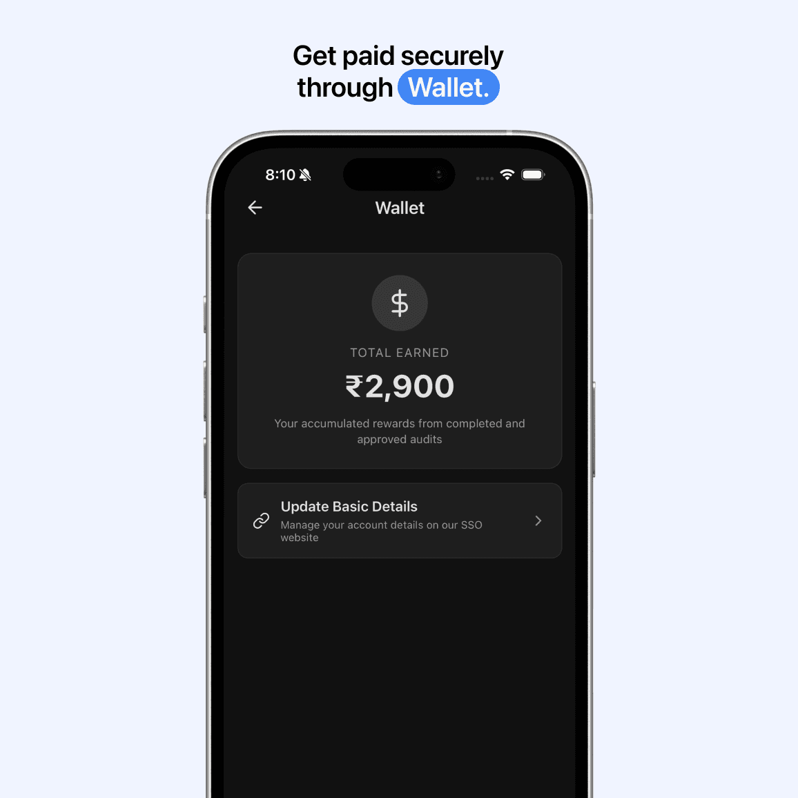 Receive payment within 15-30 days.